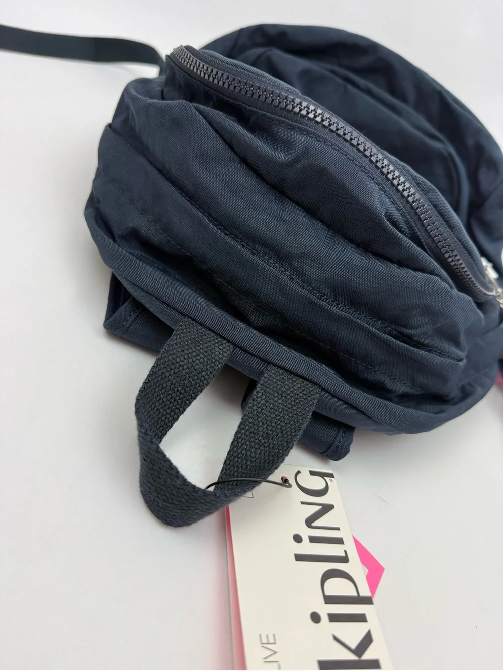 Kipling Challenger 4DX Backpack True Blue Tonal Navy